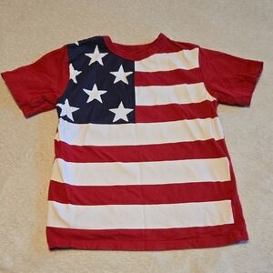 Children's Place Kids Star-Spangled Tee - Red, White, and Blue